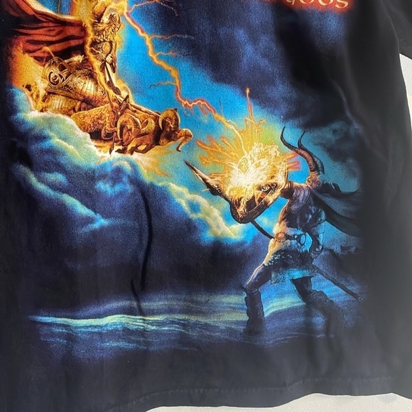 Amon Amarth Band Deceiver of the Gods T-Shirt Black Blue Metal Small Rock Yeah - Picture 6 of 14